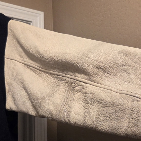 Vintage GUESS Jeans Varsity Jacket Leather Sleeves Guess Club Marciano - Picture 12 of 12